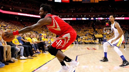 Warriors without Curry still beat Rockets in Game 2