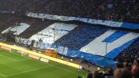 Hamburg fans can't spell 'HSV' in tifo fail for the ages