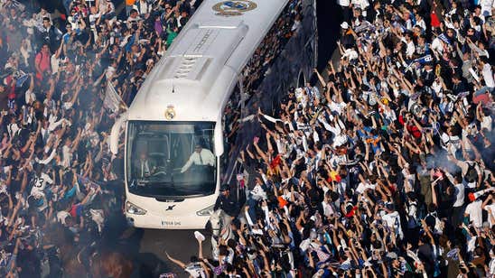 Real's Varane posts inside look at Champions League fan crush