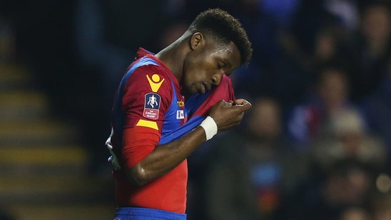 Wilfried Zaha spells his own name wrong in social media branding