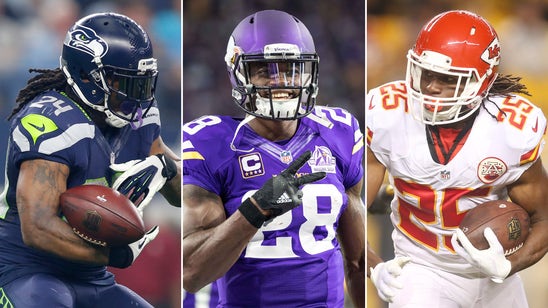 Which 30-plus star RB will have the best season: Marshawn Lynch, Adrian Peterson or Jamaal Charles?