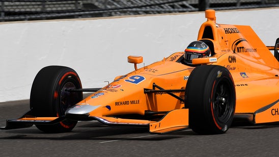 Photos from Fernando Alonso's first Indianapolis test