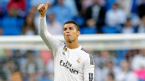 WATCH! Cristiano Ronaldo gives his shirt to an ecstatic fan during half-time