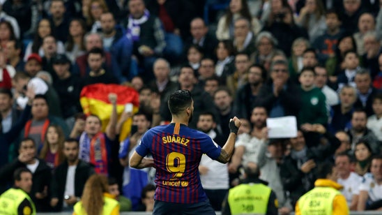 Barca beats Madrid 3-0 at Bernabeu, reaches Copa final again