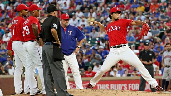 Yu Darvish leaves 3rd Rangers start since Tommy John after 5th inning