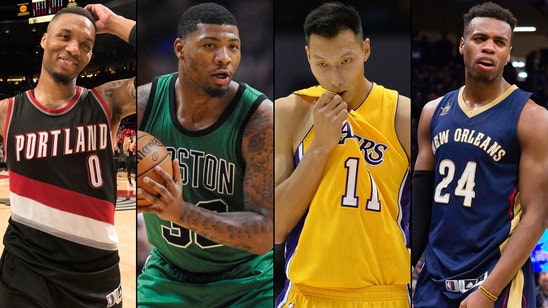 No. 6 picks in the NBA draft from 2007-16