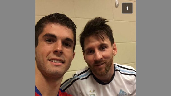 Christian Pulisic and Lionel Messi might just be best friends