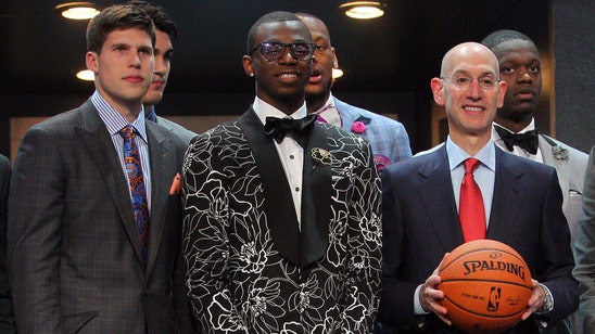 Wiggins' Draft Day suit even catches Steve Martin's eye
