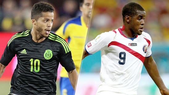 Live: Mexico and Costa Rica battle in Gold Cup tune up