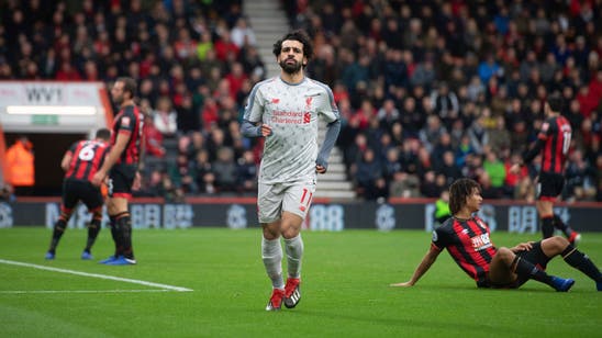 Salah scores hat trick as Liverpool beats Bournemouth 4-0