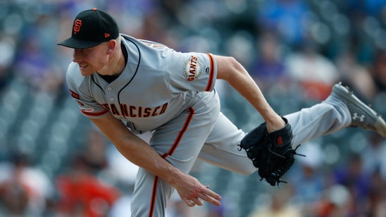 Giants trade reliever Melancon to Braves for 2 pitchers