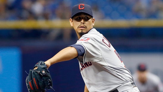 Indians' Carrasco loses no-hit bid with 2 outs in 9th at Rays
