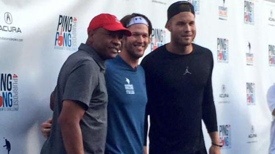Griffin, Rivers, trio of Kings take part in Kershaw's Ping Pong 4 Purpose