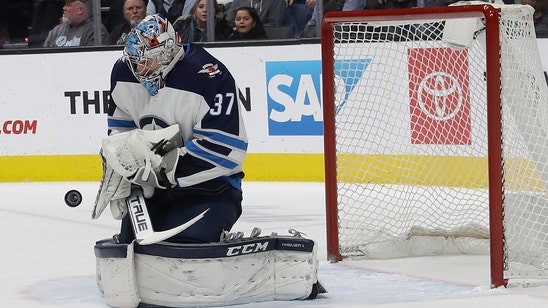 Ehlers scores hat trick to lead Jets past Sharks 5-3