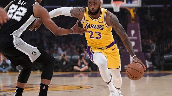 Spurs rally to keep Lakers winless with LeBron, 143-142