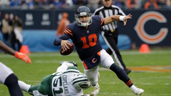 Trubisky throws 2 TDs as Bears beat Jets 24-10