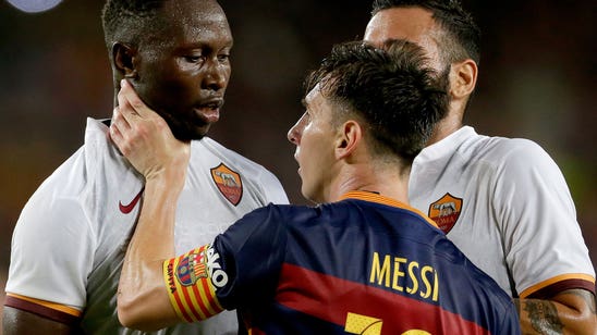 Lionel Messi headbutts and chokes opponent, only sees yellow card