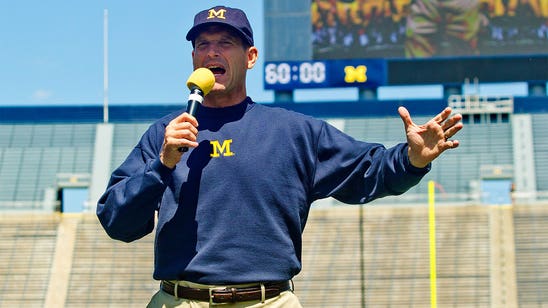 Harbaugh says Wolverines about to go quiet