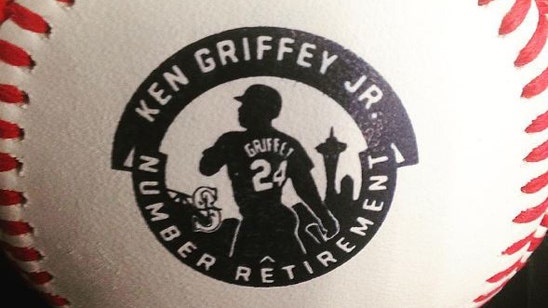 Ken Griffey Jr will be all over the field during the Angels-Mariners series