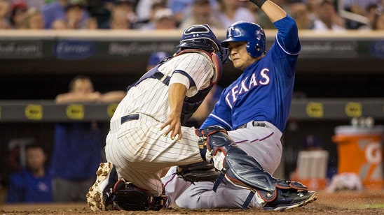 Rangers routed in loss to Twins