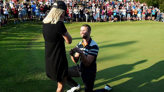 Andreas Harto makes birdie, proposes to girlfriend on the 16th at Made in Denmark