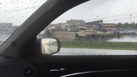 IndyCar driver tweets photo of Starbucks destroyed by tornado