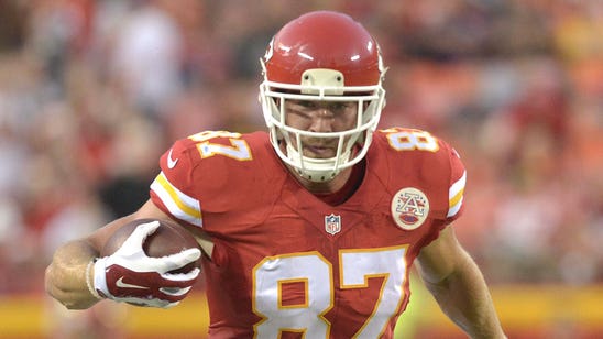 Chiefs tight end Kelce out with ankle injury