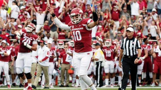 Allen, Arkansas show newfound passing ability in opening win