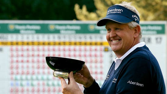 Montgomerie sets Euro Senior Tour history with win in England