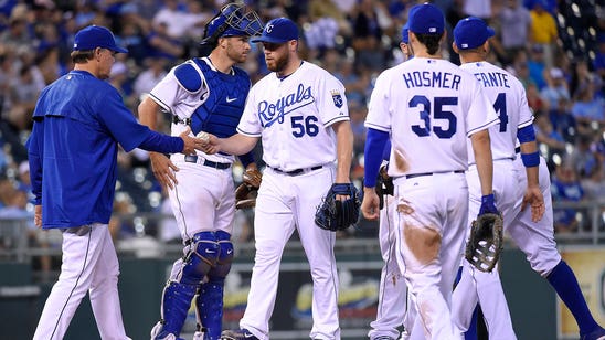 Kansas City's pitching staff suddenly a Royal concern for October