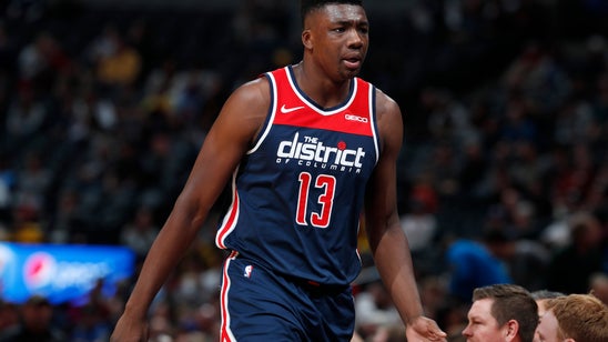 Wizards center Bryant out with left foot stress reaction