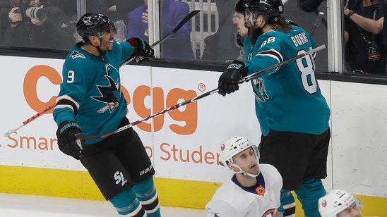 Couture scores in OT again, Sharks top Islanders 2-1