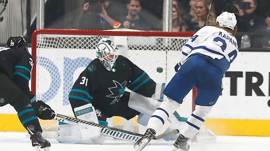 Kapanen’s 2 goals lead Maple Leafs past Sharks 5-3