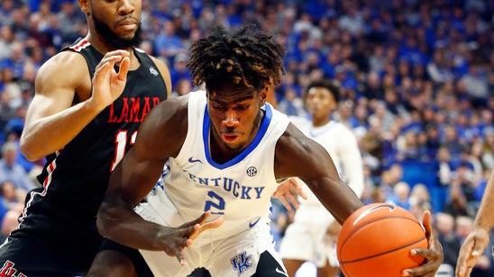 Tyrese Maxey scores 21 points, No. 9 Kentucky routs Lamar
