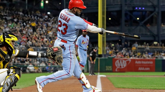 Ozuna leads Wainwright, Cardinals over Pirates 10-1