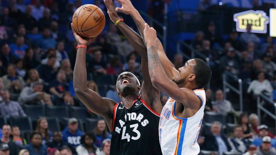 Powell's 23 help Raptors hold off Thunder 130-121