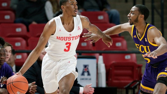 No. 17 Houston hits 16 3-pointers in 94-50 win over ECU