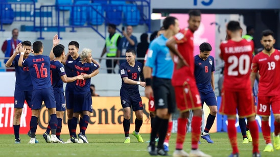 Thailand beats Bahrain in Asian Cup after changing coaches