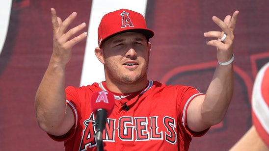Mike Trout says he’s “an Angel for life” with new contract