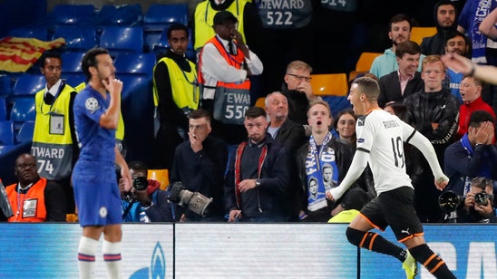 Valencia beats Chelsea 1-0 in CL after week of turmoil