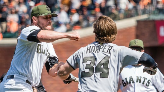 Colin Cowherd explains why Bryce Harper shouldn't be suspended for charging the mound