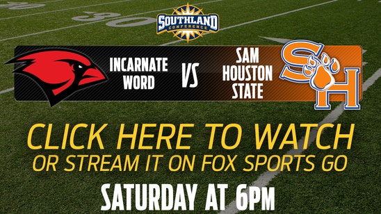 Sam Houston State vs. Incarnate Word football webcast begins Sat @ 6pm
