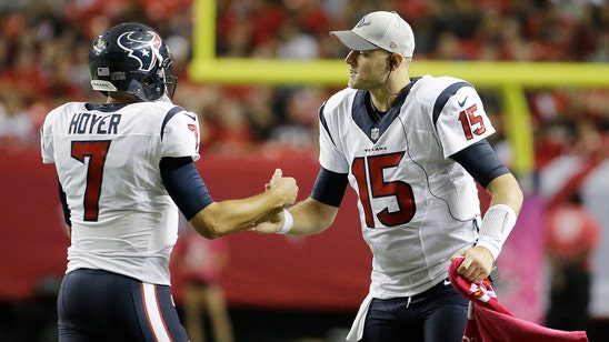 Hoyer replaces Mallett, Texans lose big to Falcons