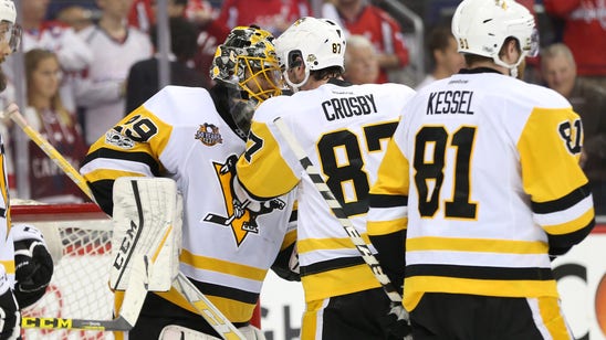 Pittsburgh Penguins G Marc Andre Fleury Good-Bye to Pittsburgh