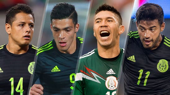 Who should Mexico start at forward against USA in CONCACAF Cup?