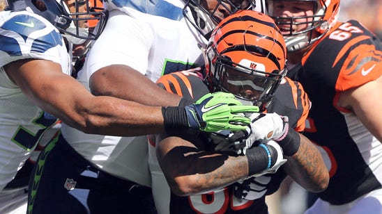 Bengals' running game hitting the wall too often