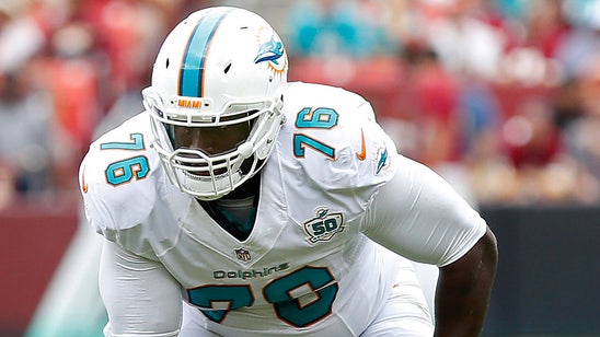 Dolphins offensive linemen Albert, Tunsil practice on limited basis