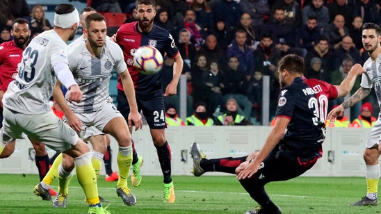 Without Icardi, Inter loses 2-1 at Cagliari in Serie A