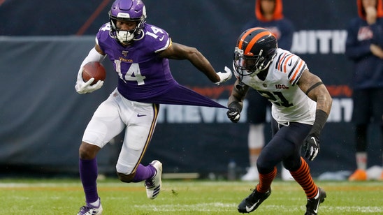 Vikings coach noncommittal about Diggs' status for Sunday