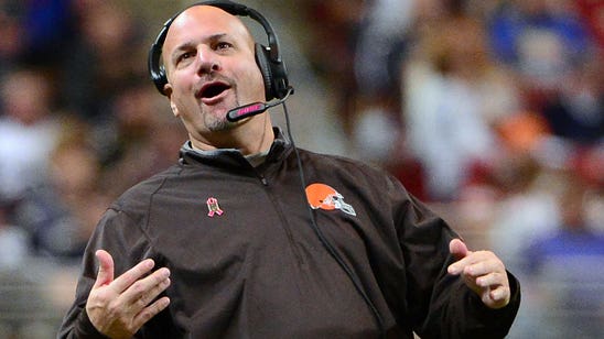 Browns coach looking forward, unfazed by uncertain future